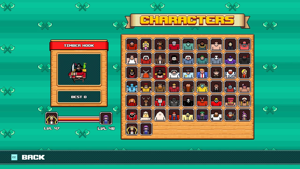 Изображение игры: Timberman VS