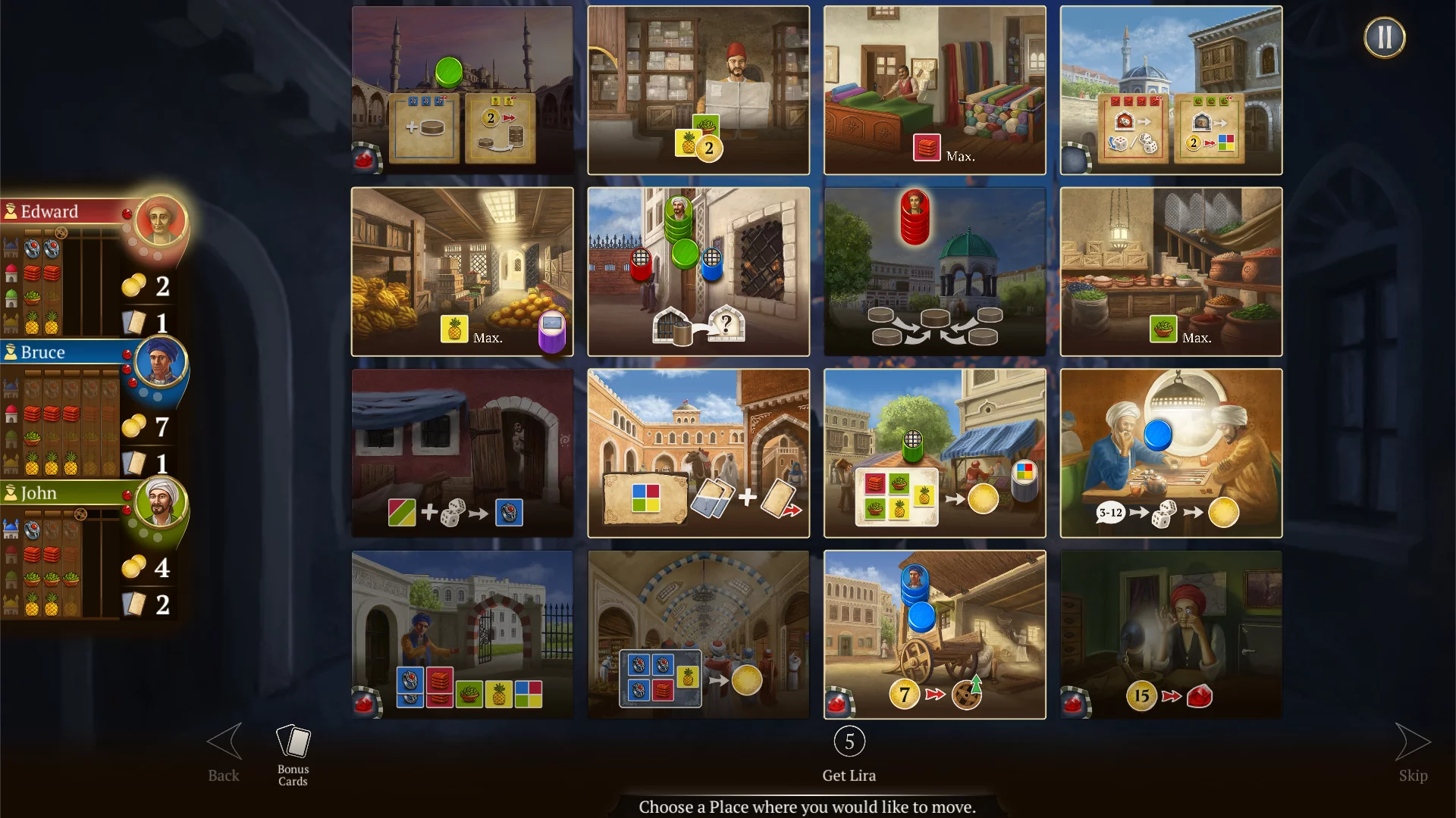 Изображение игры: Istanbul: Digital Edition