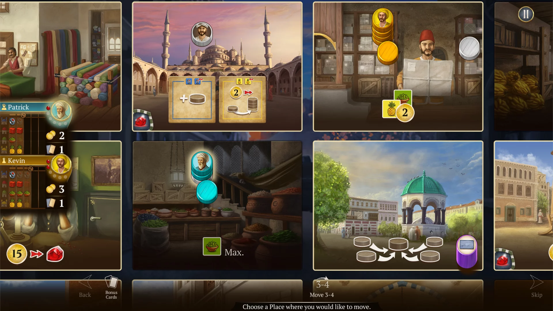 Изображение игры: Istanbul: Digital Edition