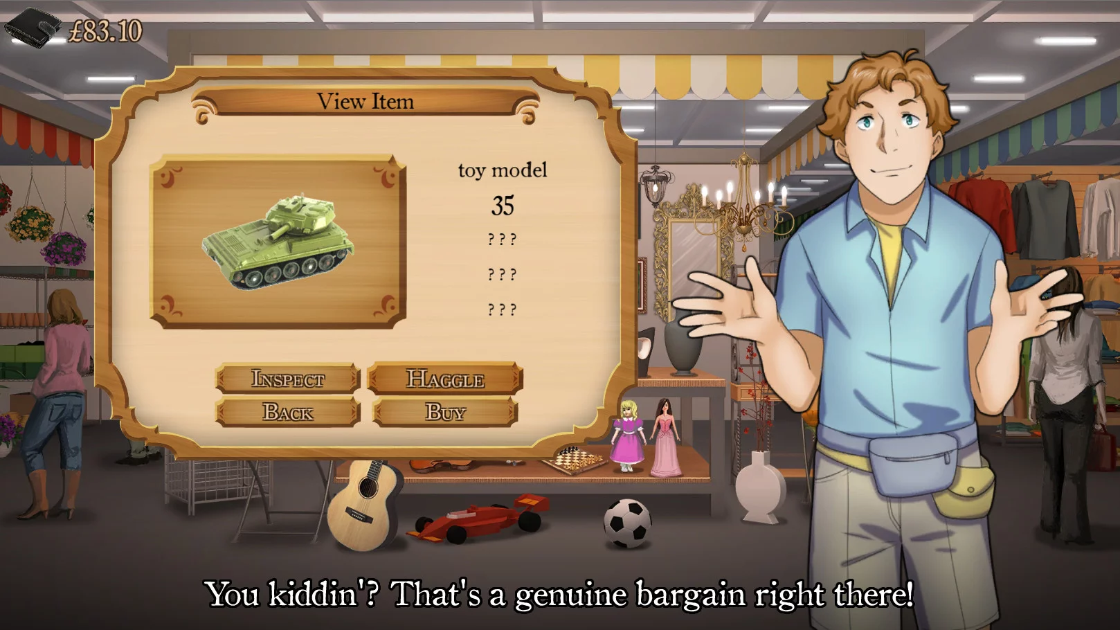 Изображение игры: Bargain Hunter