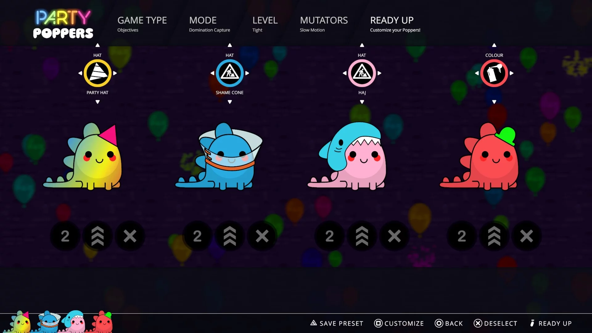 Изображение игры: Party Poppers