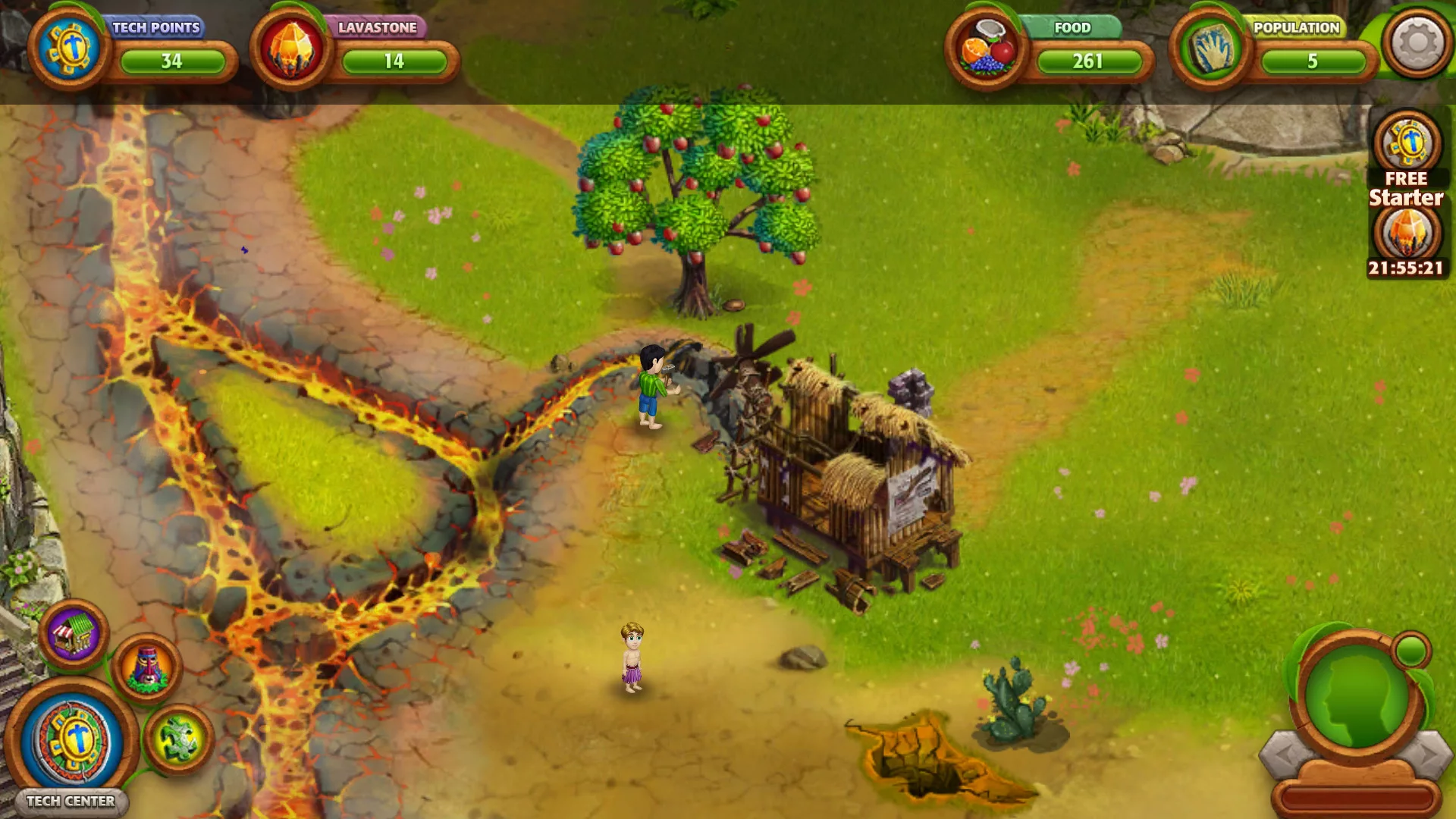 Изображение игры: Virtual Villagers Origins 2