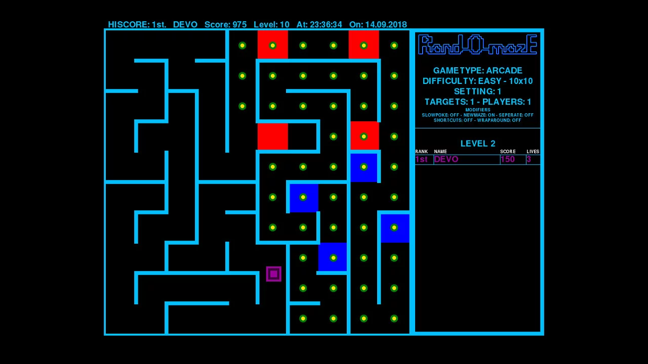 Изображение игры: Rand-O-mazE