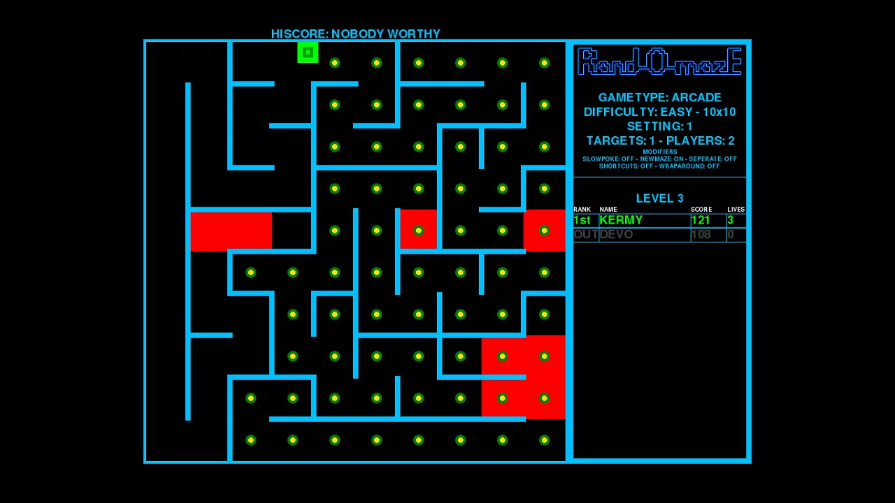 Изображение игры: Rand-O-mazE
