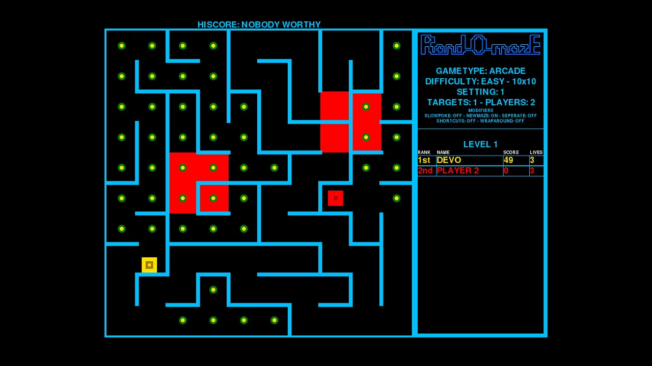Изображение игры: Rand-O-mazE