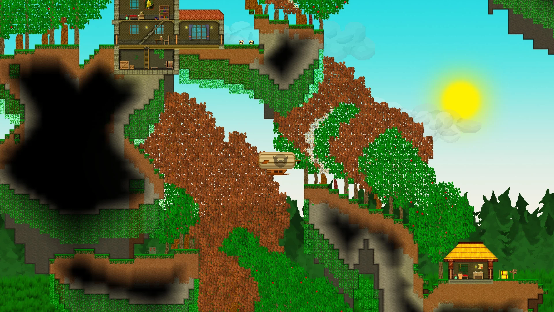 Изображение игры: SquareWorld Unpixeled