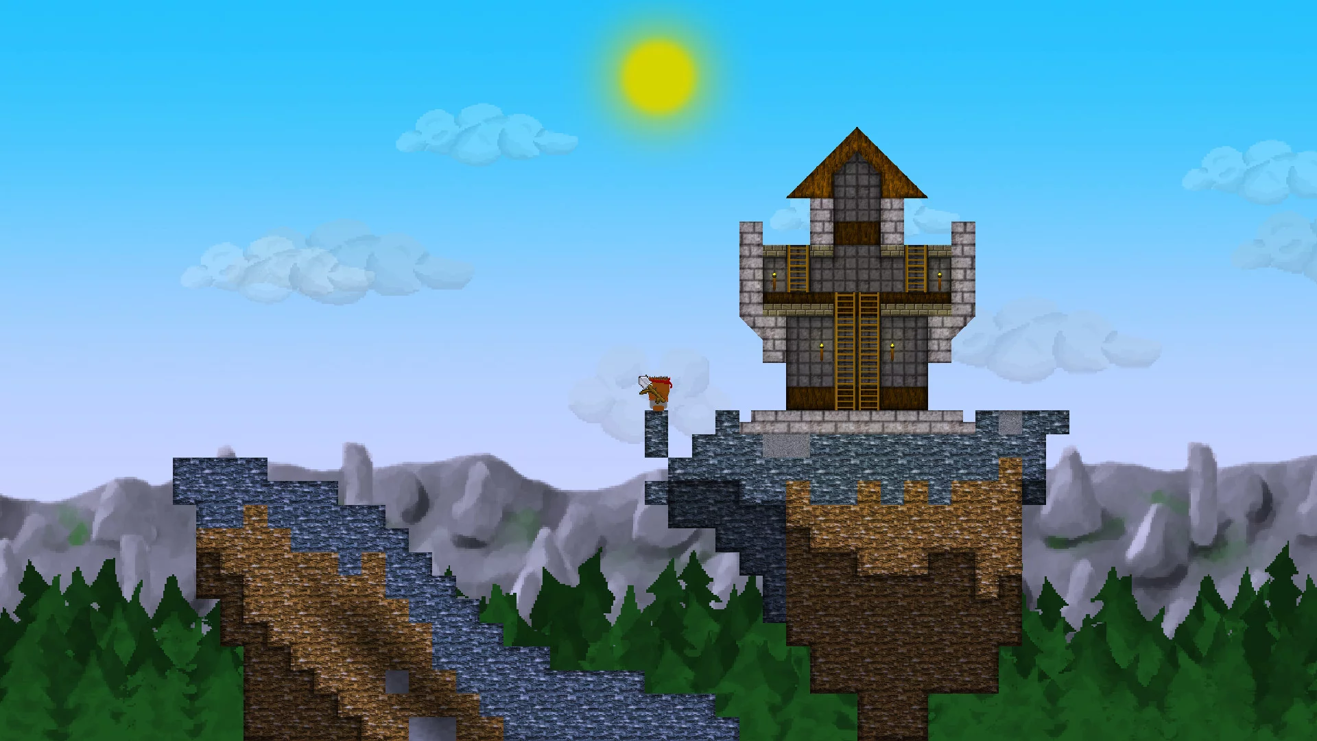 Изображение игры: SquareWorld Unpixeled