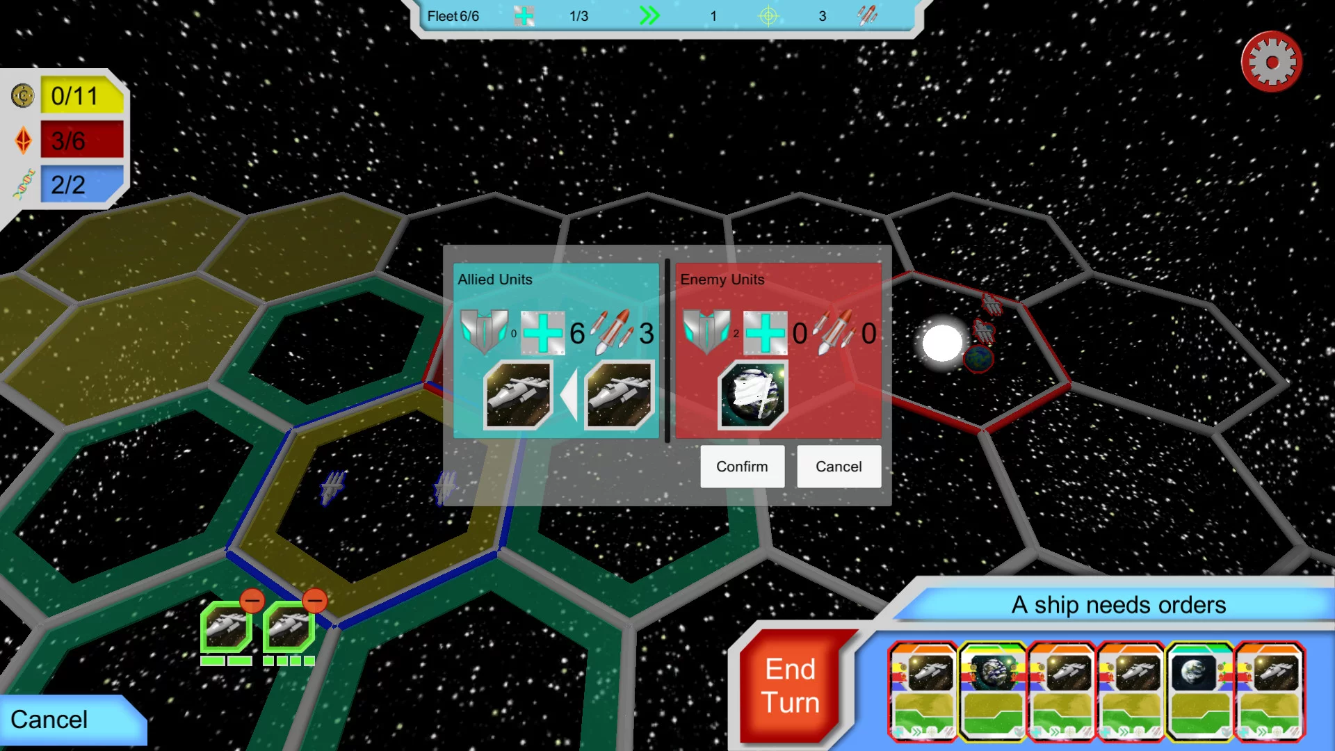 Изображение игры: Solar Command