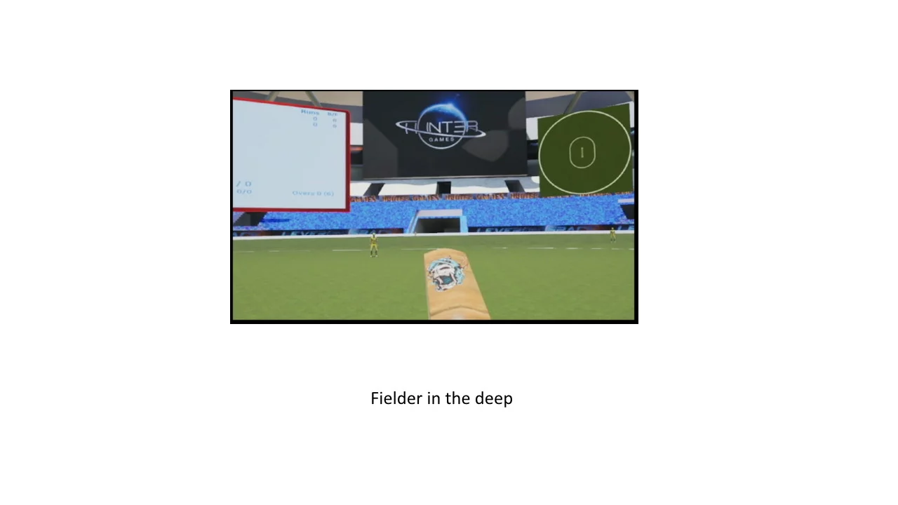 Изображение игры: VR Cricket