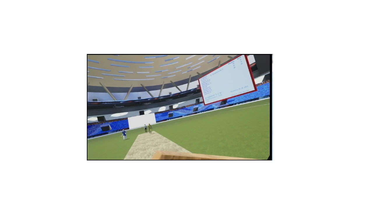 Изображение игры: VR Cricket