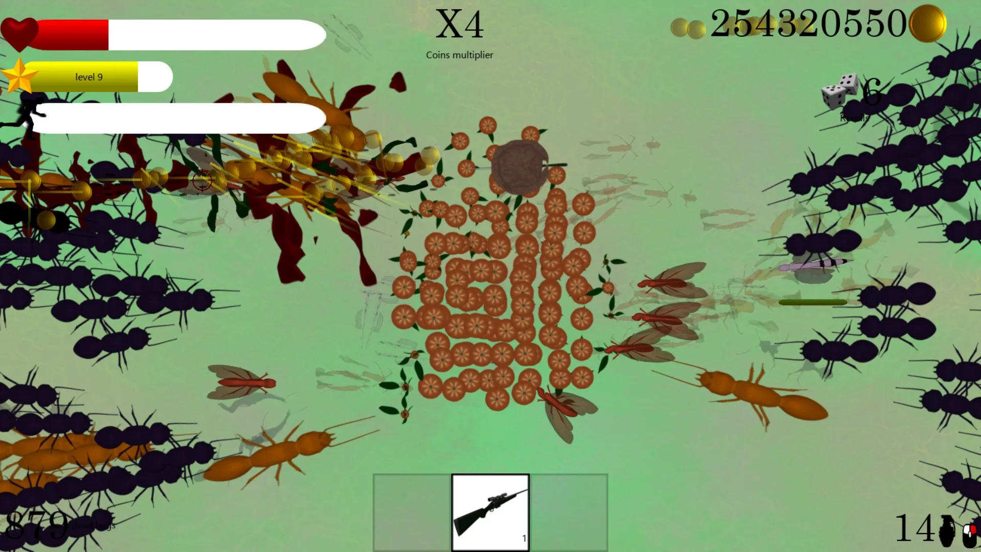 Изображение игры: Pumpkin Death Garden