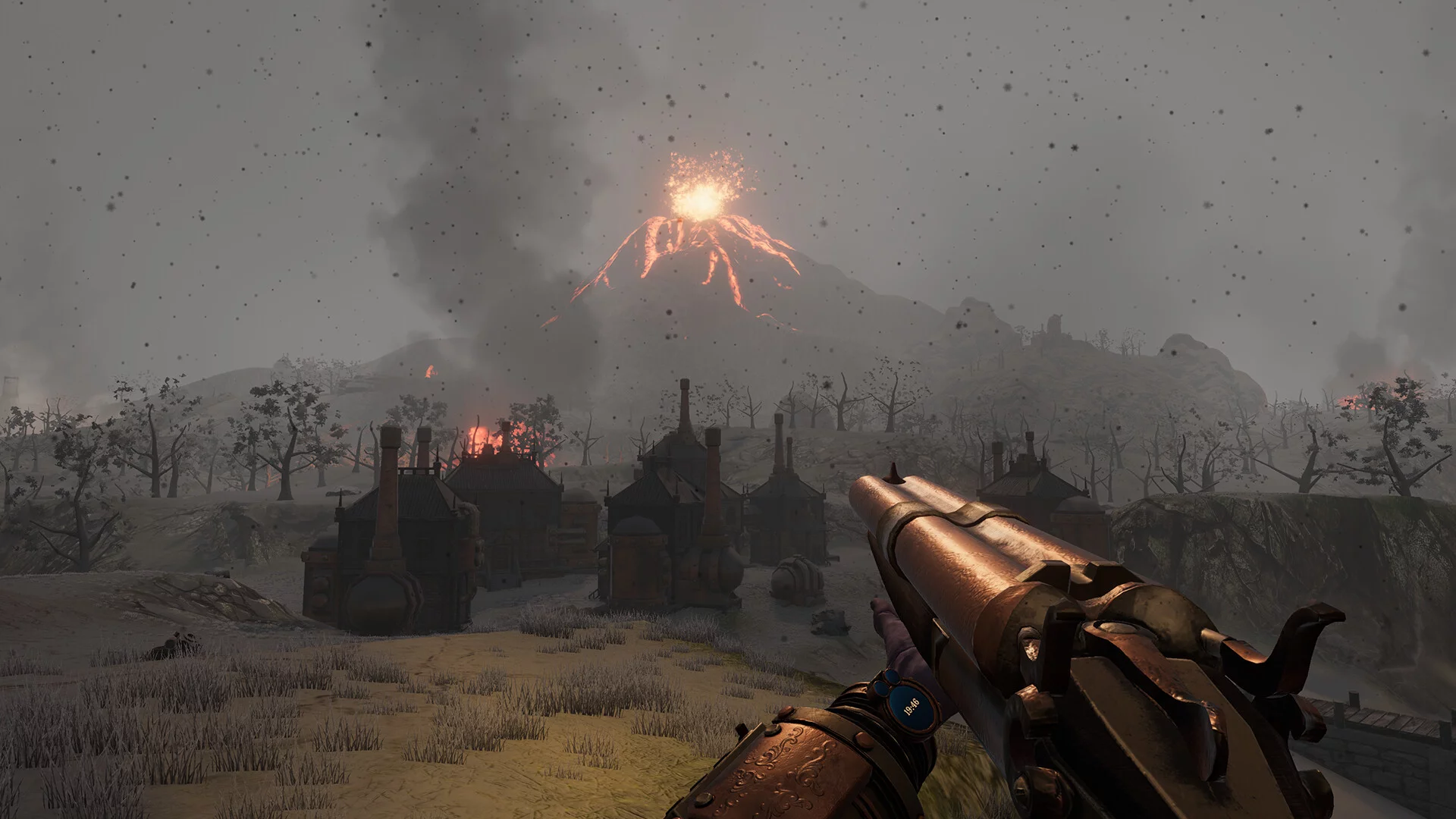 Изображение игры: Volcanoids