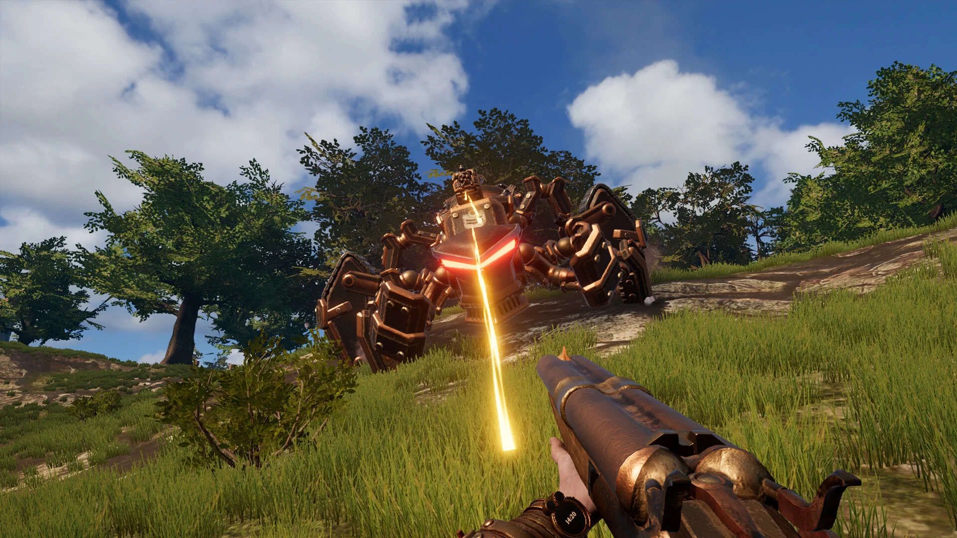 Изображение игры: Volcanoids