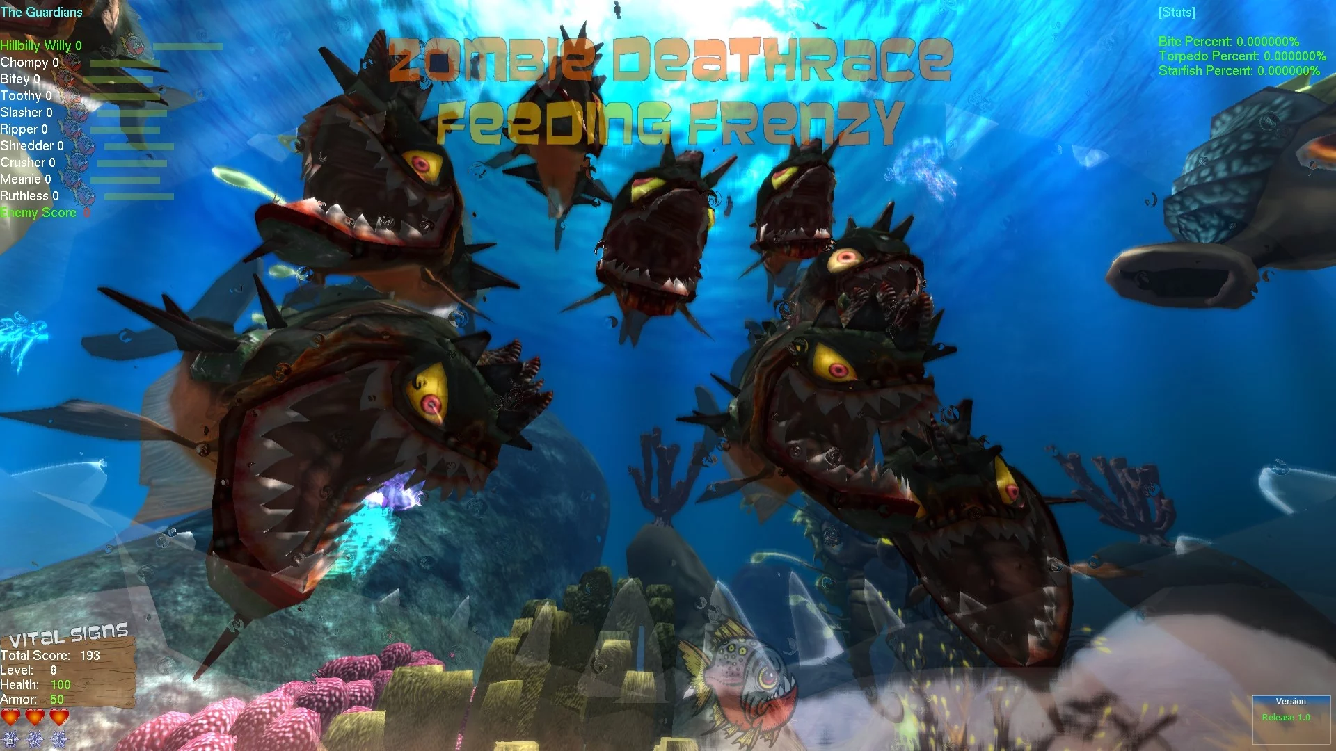 Изображение игры: Zombie Deathrace Feeding Frenzy