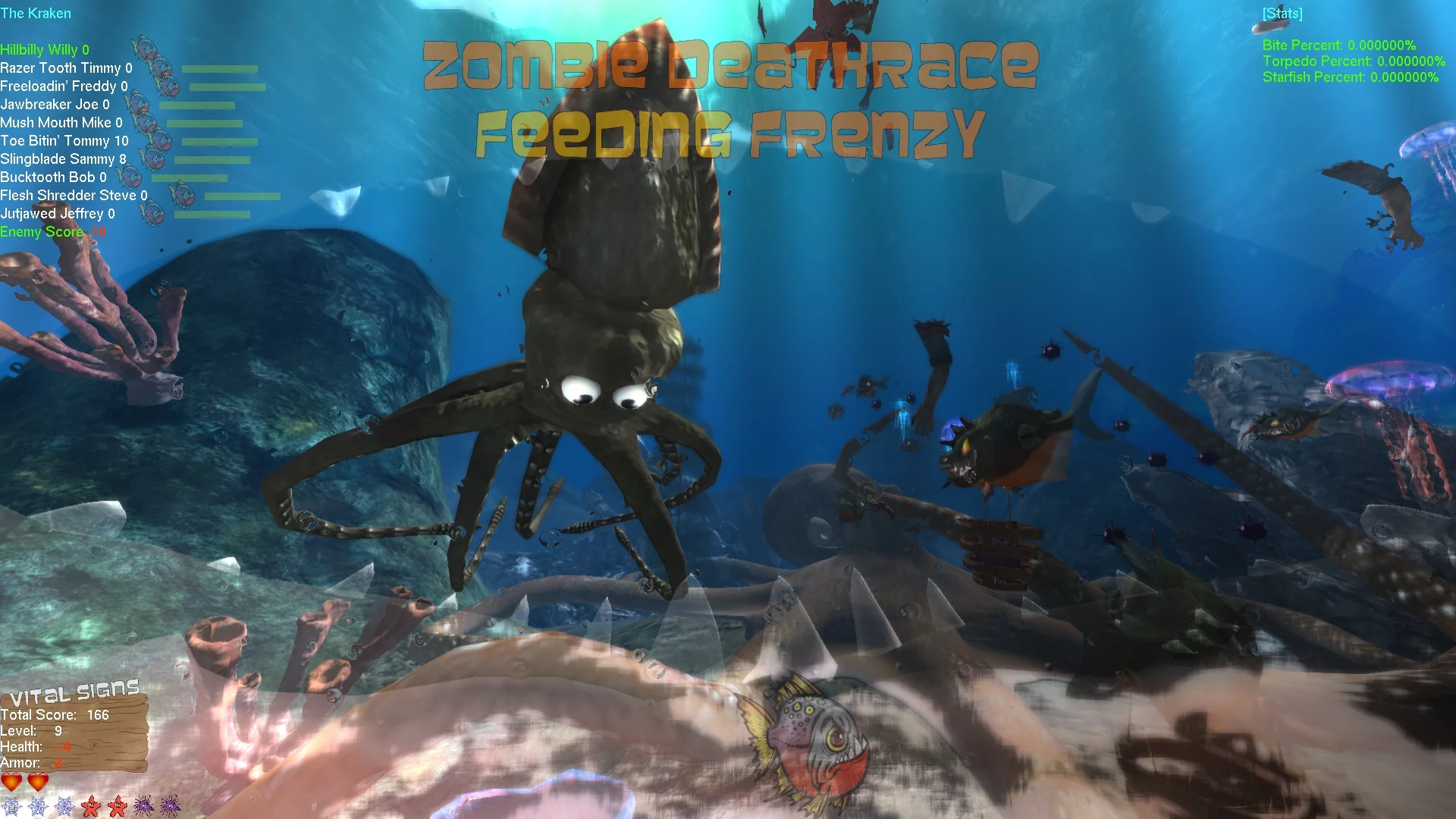 Изображение игры: Zombie Deathrace Feeding Frenzy