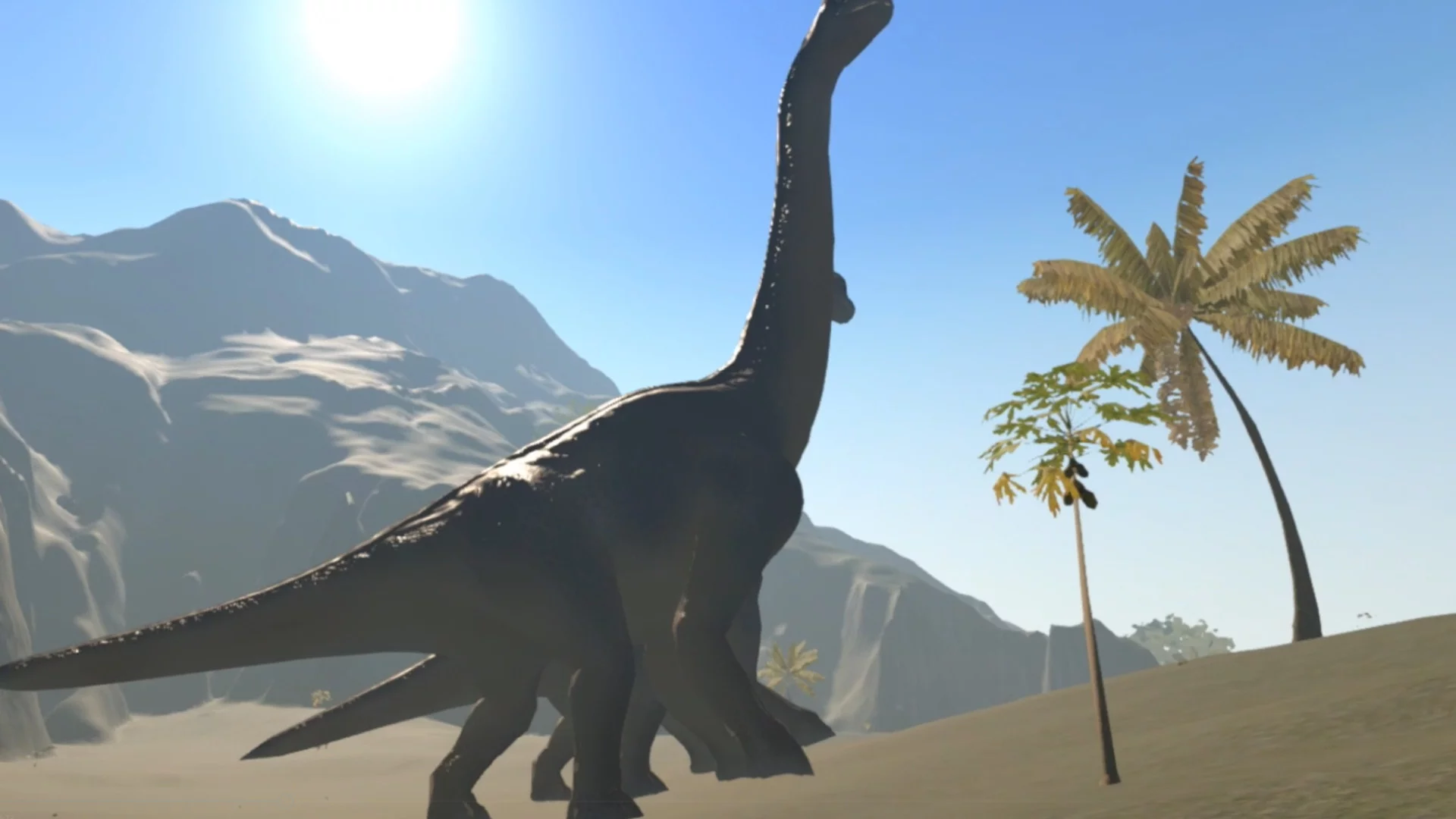 Изображение игры: Dinosaur Safari VR