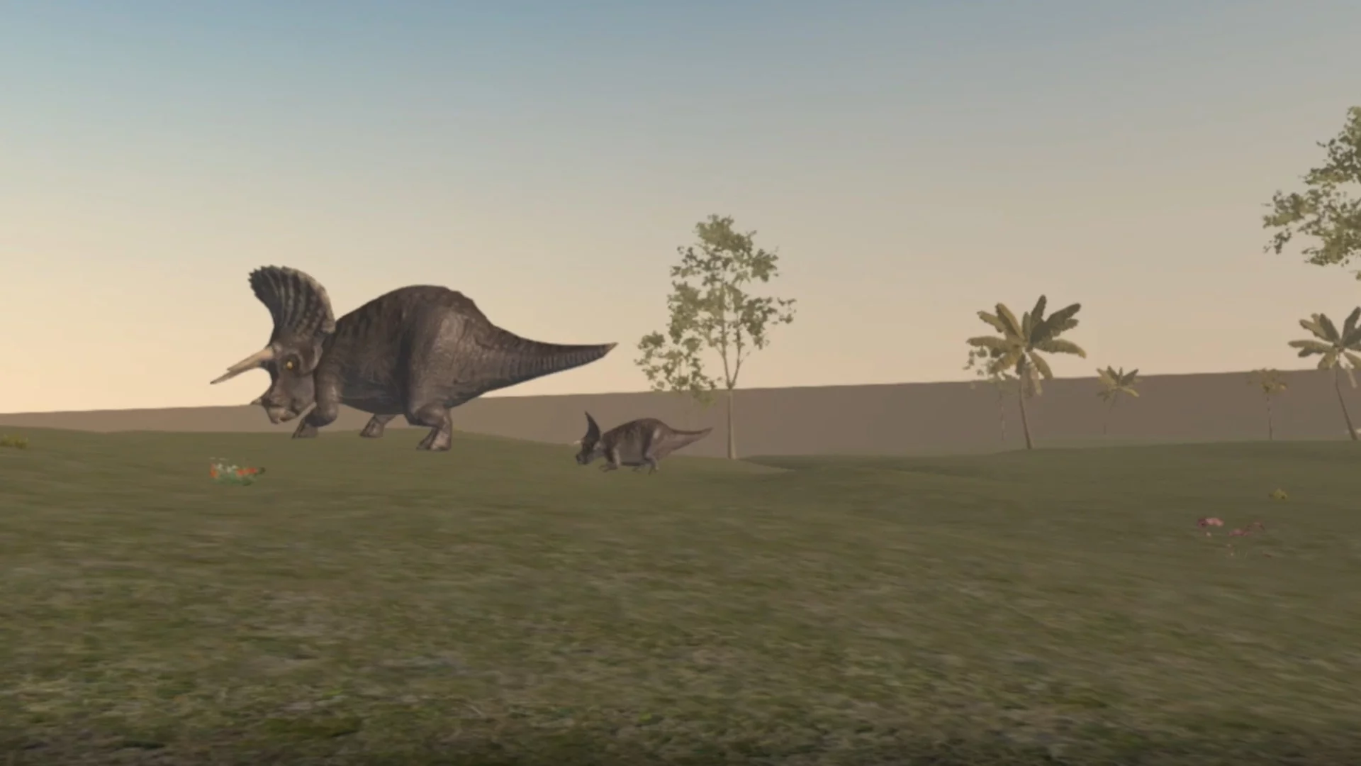 Изображение игры: Dinosaur Safari VR
