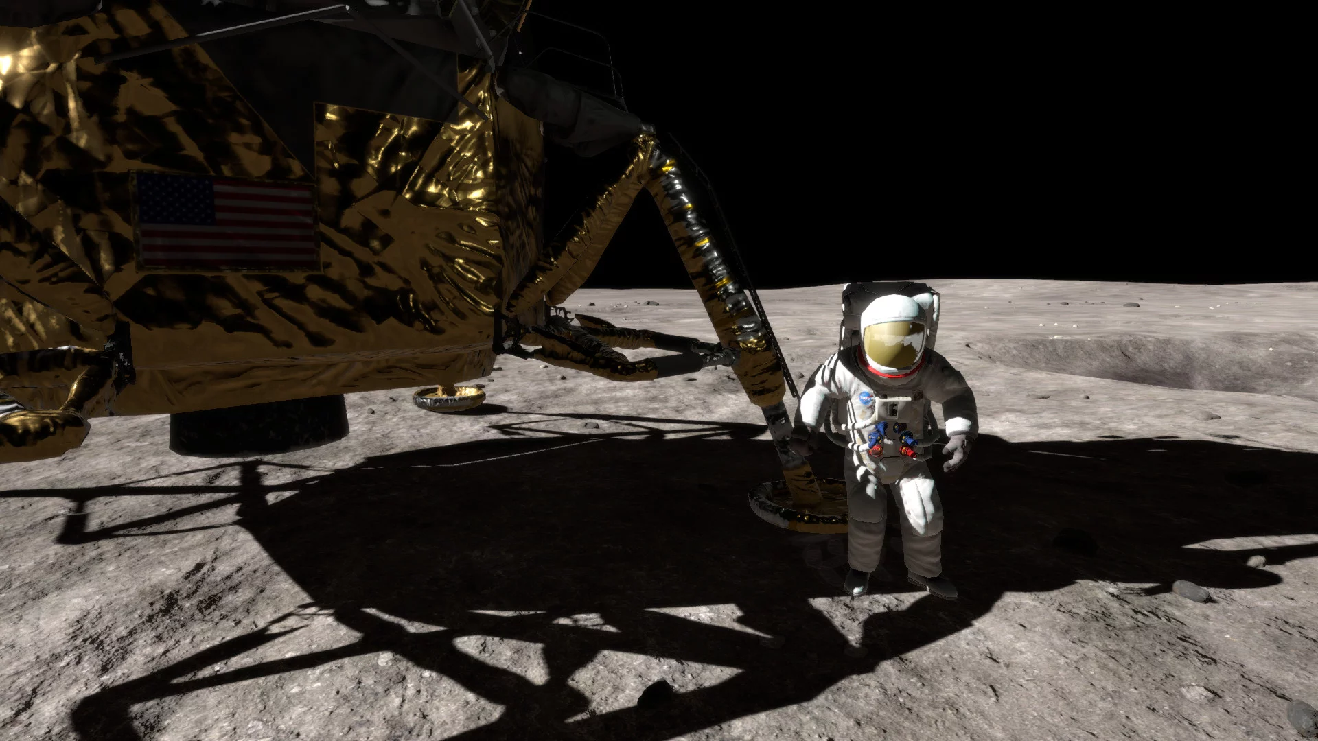 Изображение игры: Apollo 11 VR HD