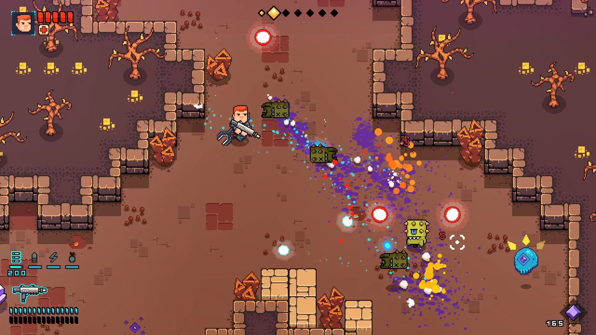 Изображение игры: Space Robinson: Hardcore Roguelike Action