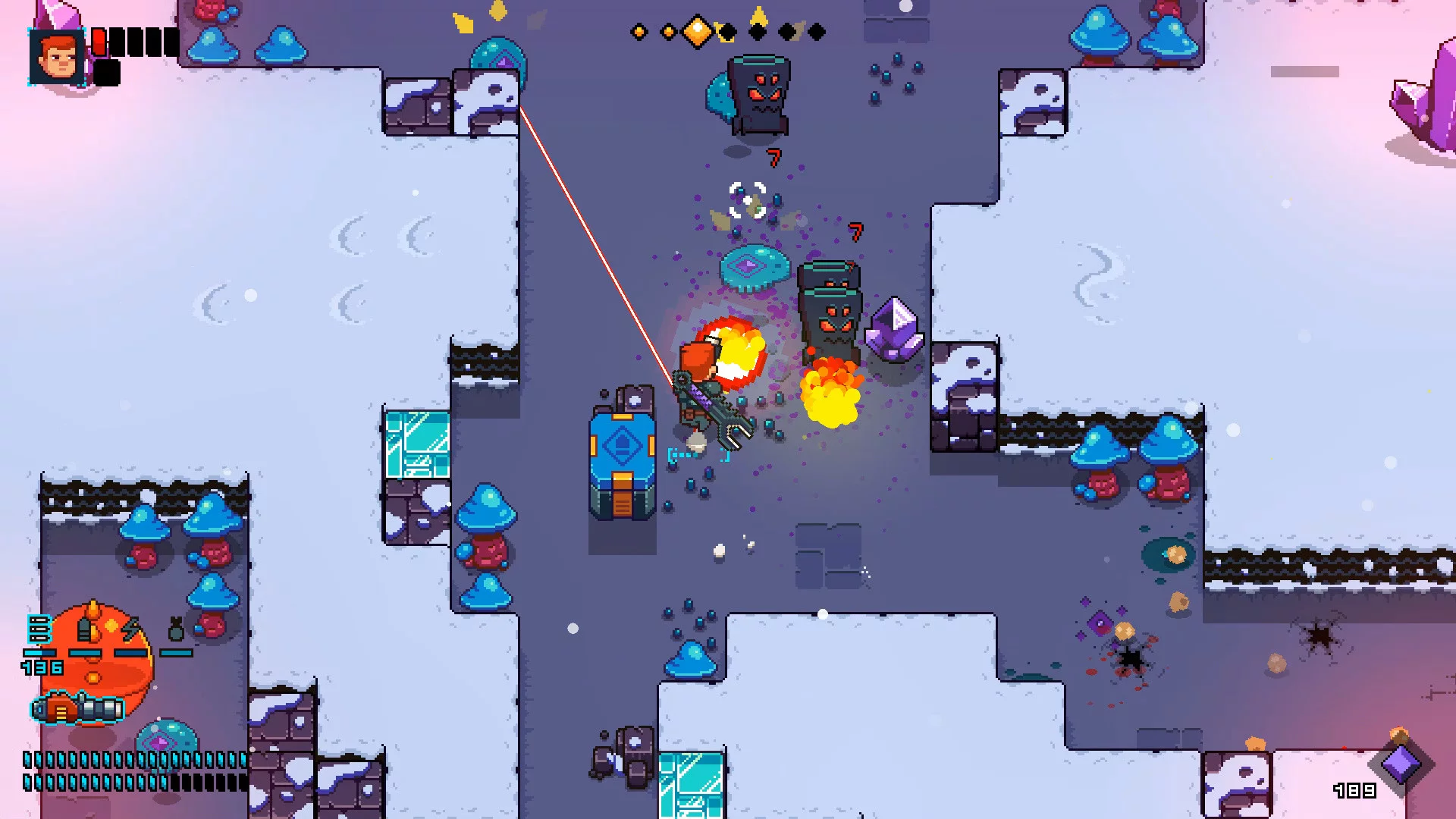 Изображение игры: Space Robinson: Hardcore Roguelike Action