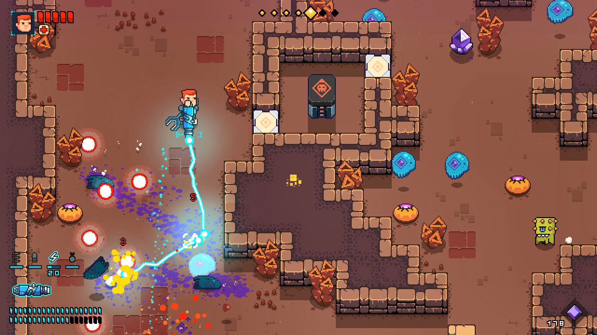 Изображение игры: Space Robinson: Hardcore Roguelike Action