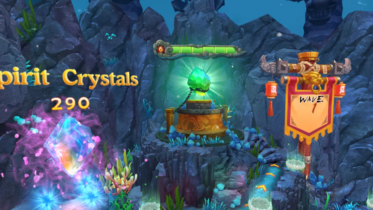 Изображение игры: Palace of the Azure Dragon