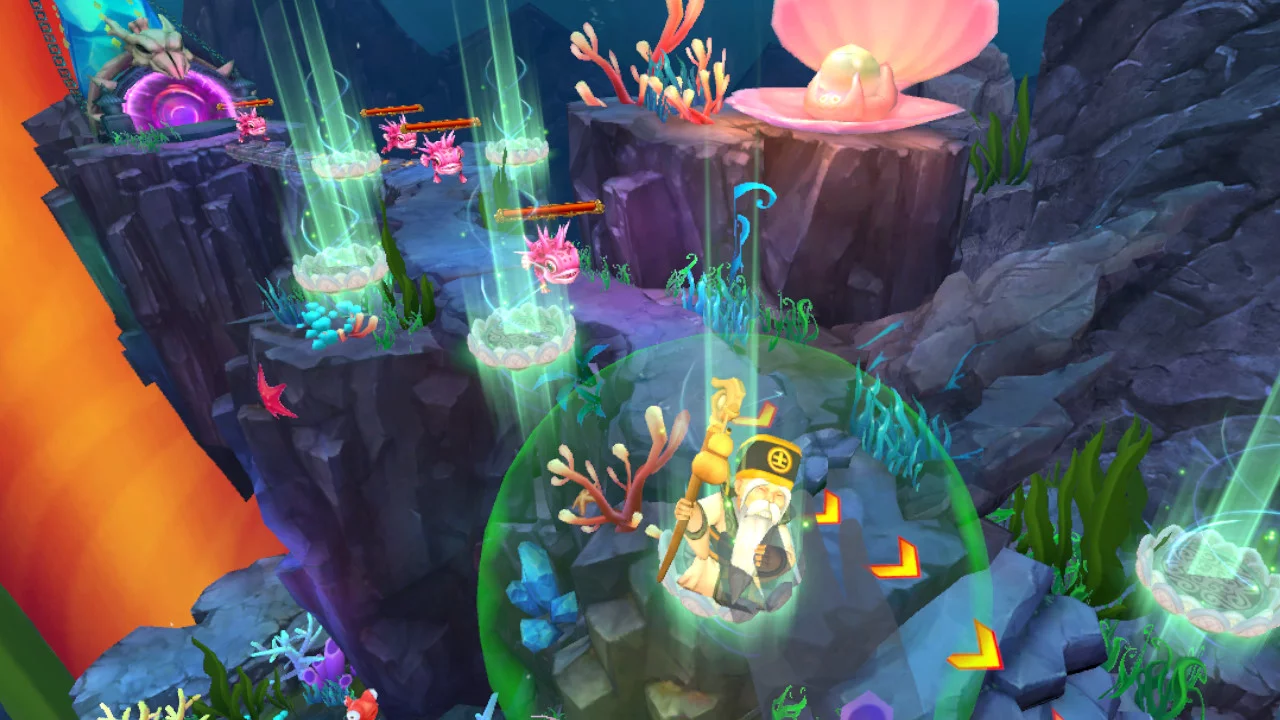 Изображение игры: Palace of the Azure Dragon
