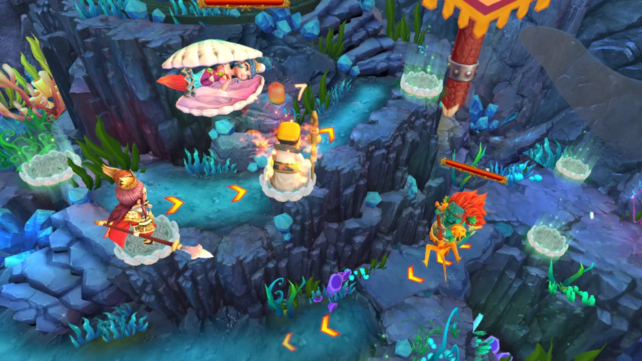 Изображение игры: Palace of the Azure Dragon