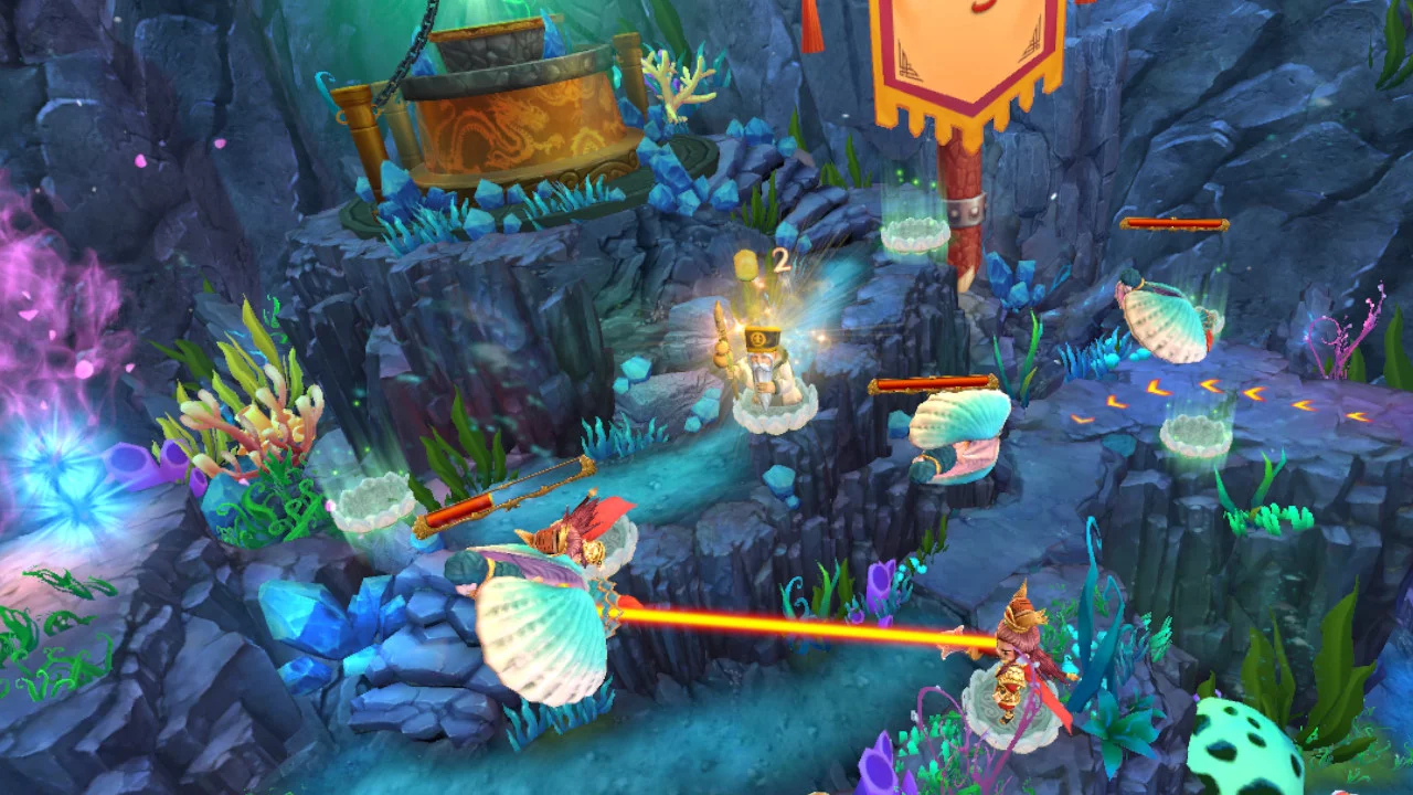 Изображение игры: Palace of the Azure Dragon