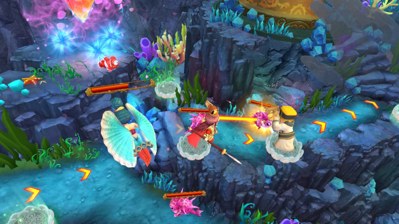Изображение игры: Palace of the Azure Dragon