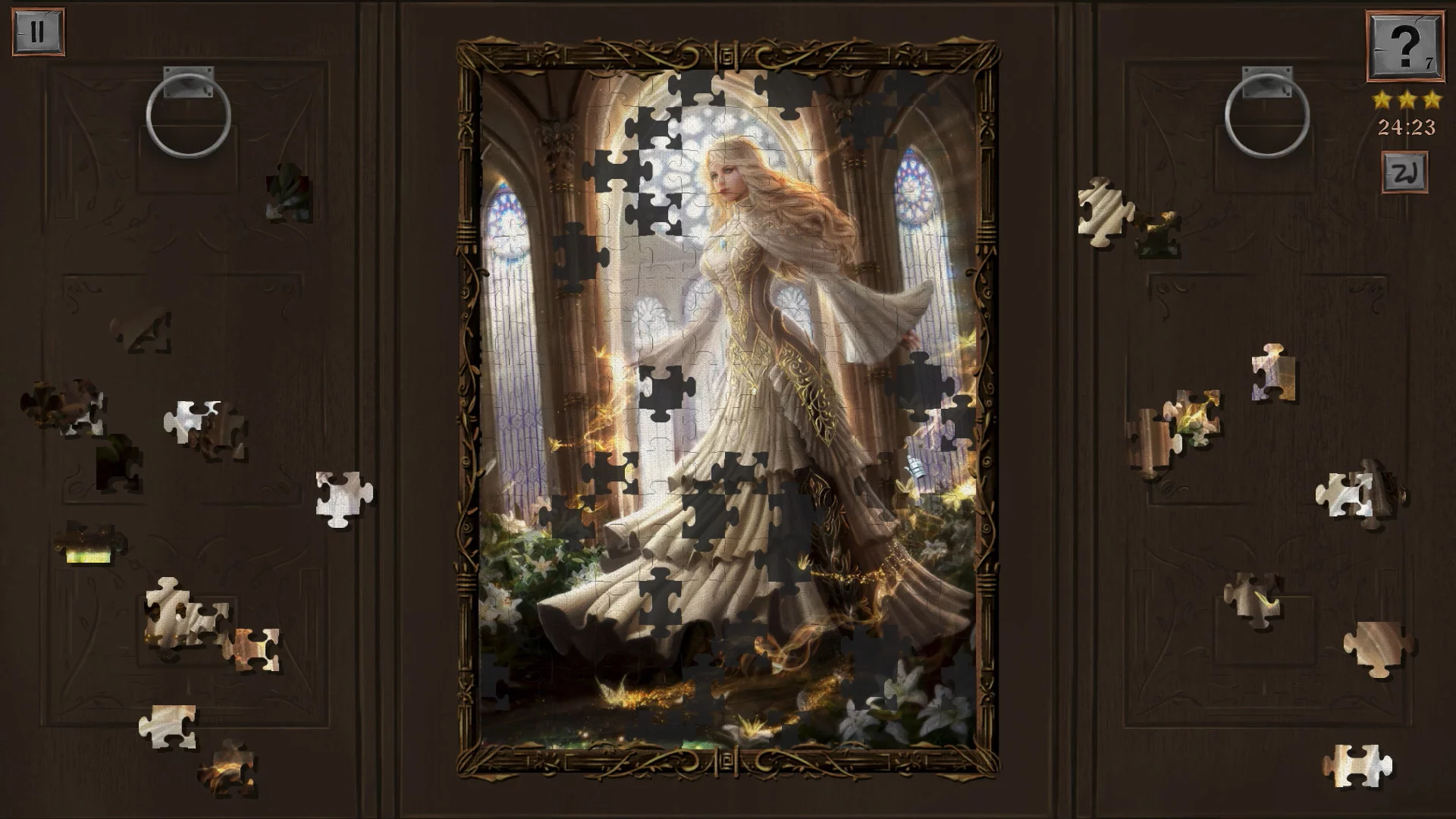 Изображение игры: Dark Fantasy: Jigsaw Puzzle