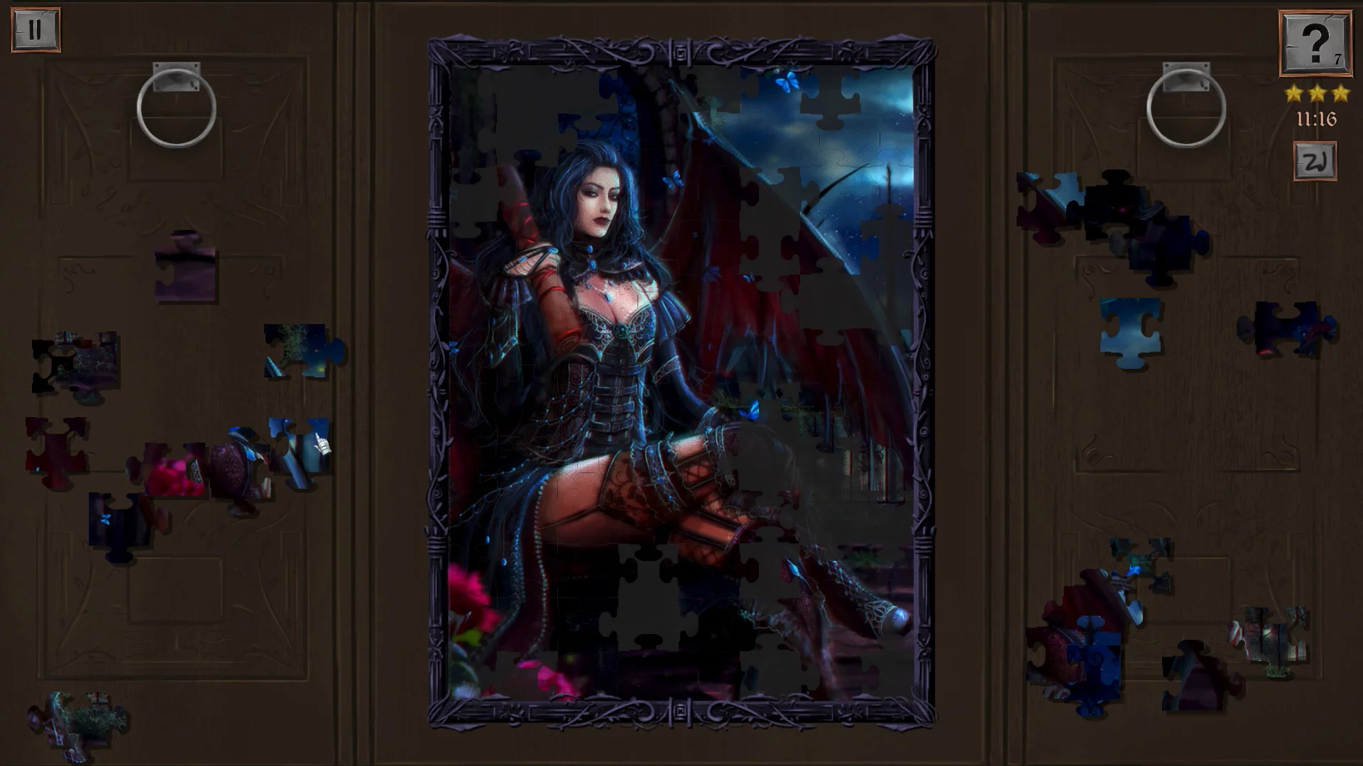 Изображение игры: Dark Fantasy: Jigsaw Puzzle