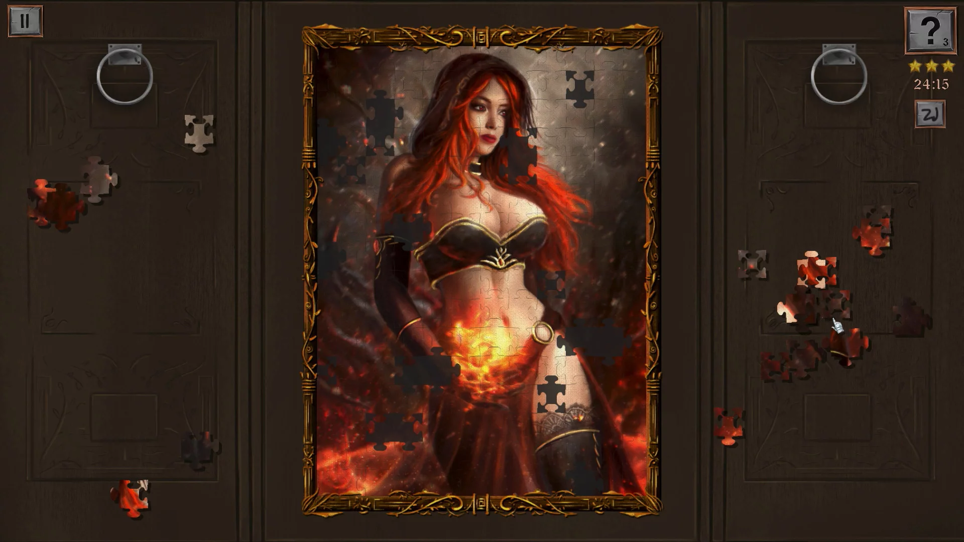 Изображение игры: Dark Fantasy: Jigsaw Puzzle