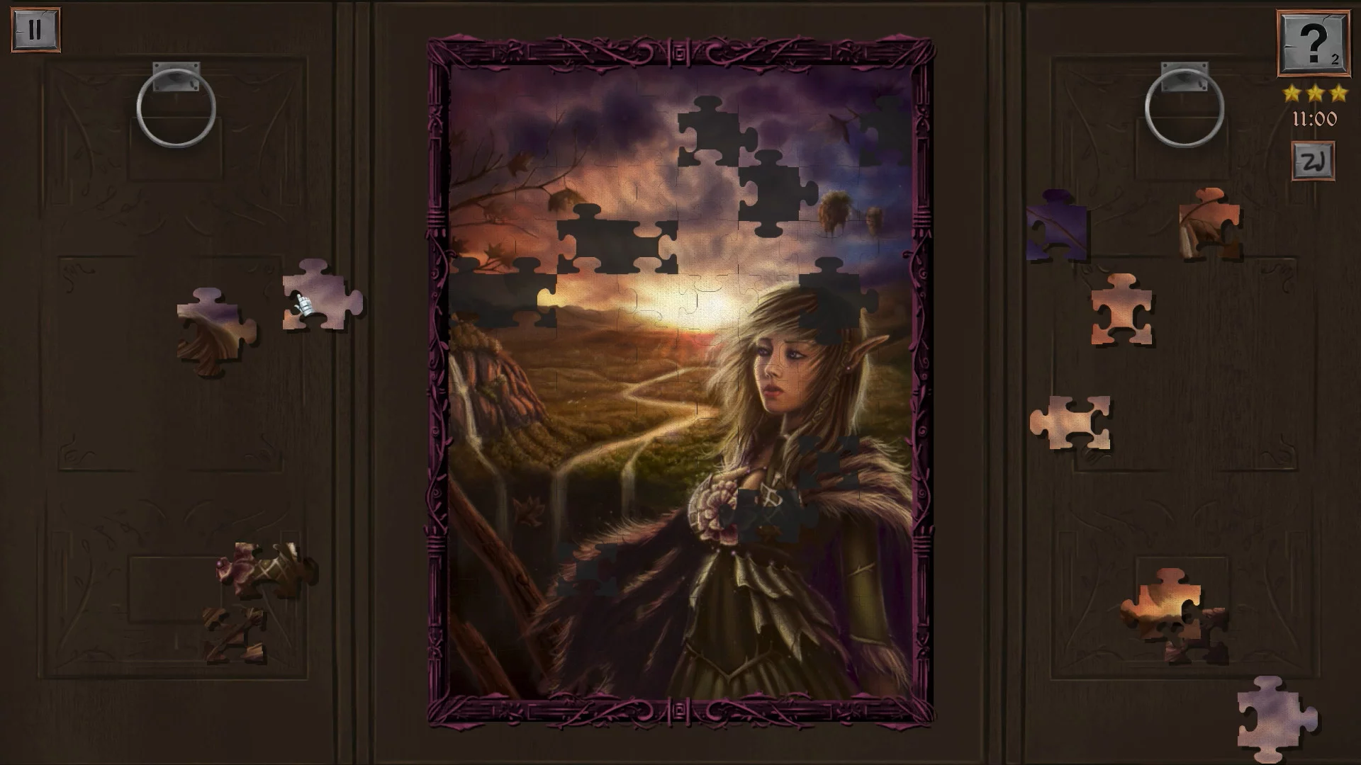 Изображение игры: Dark Fantasy: Jigsaw Puzzle