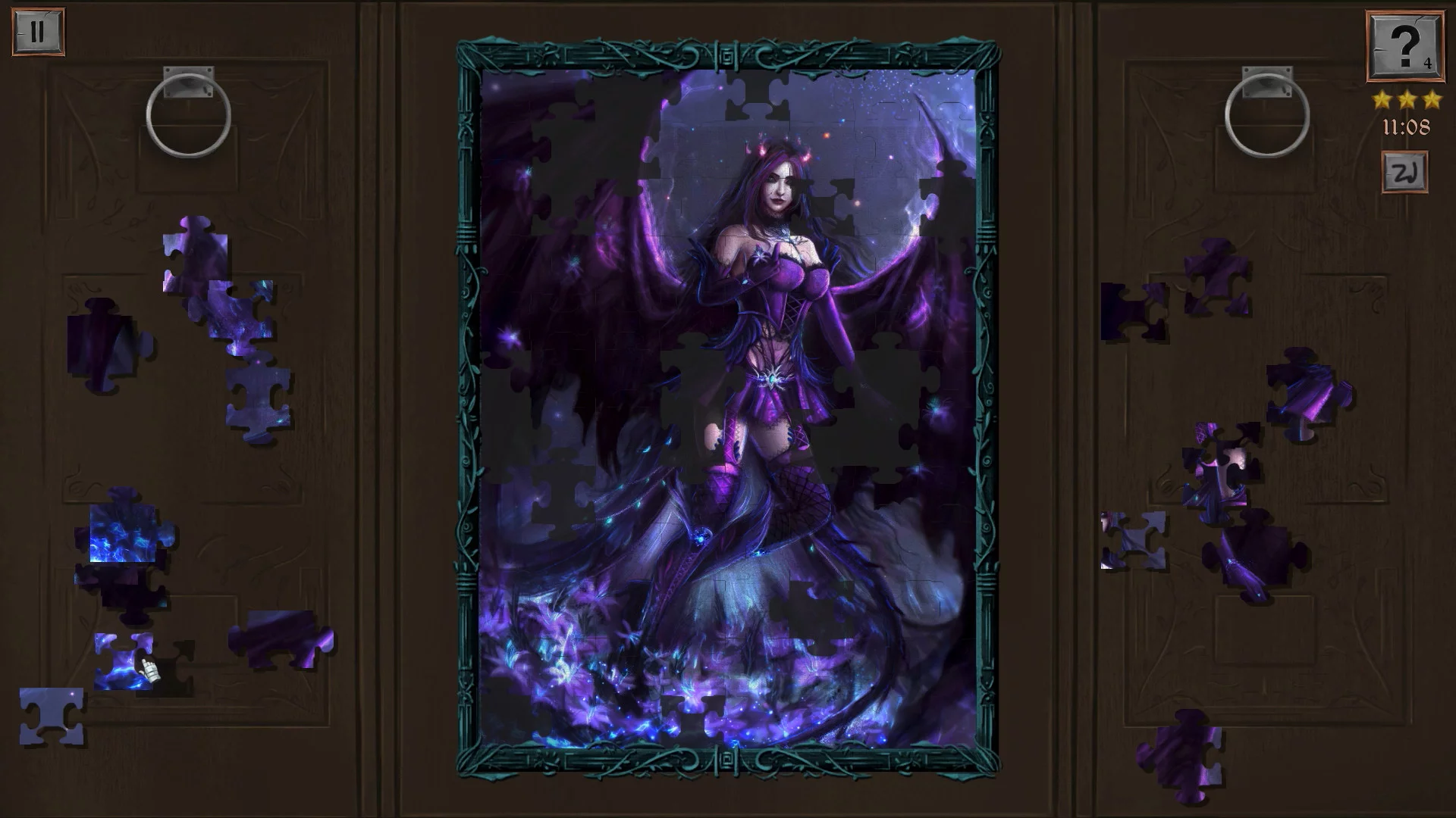 Изображение игры: Dark Fantasy: Jigsaw Puzzle