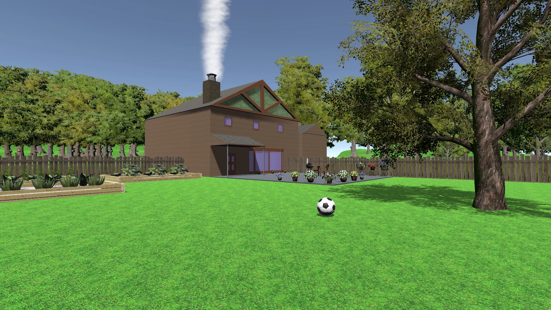 Изображение игры: Go Outside Simulator