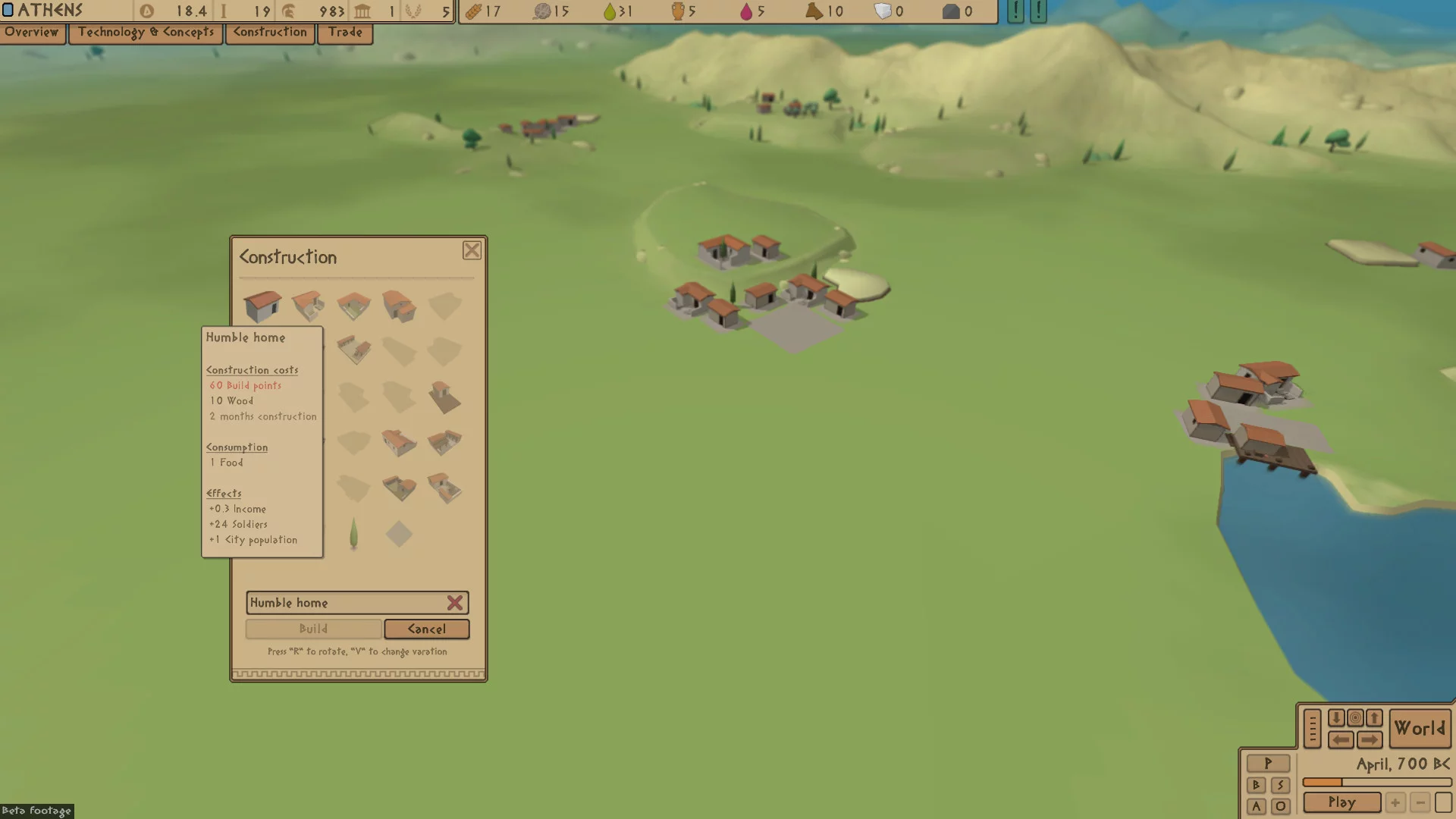 Изображение игры: Acropolis: The Archaic Age