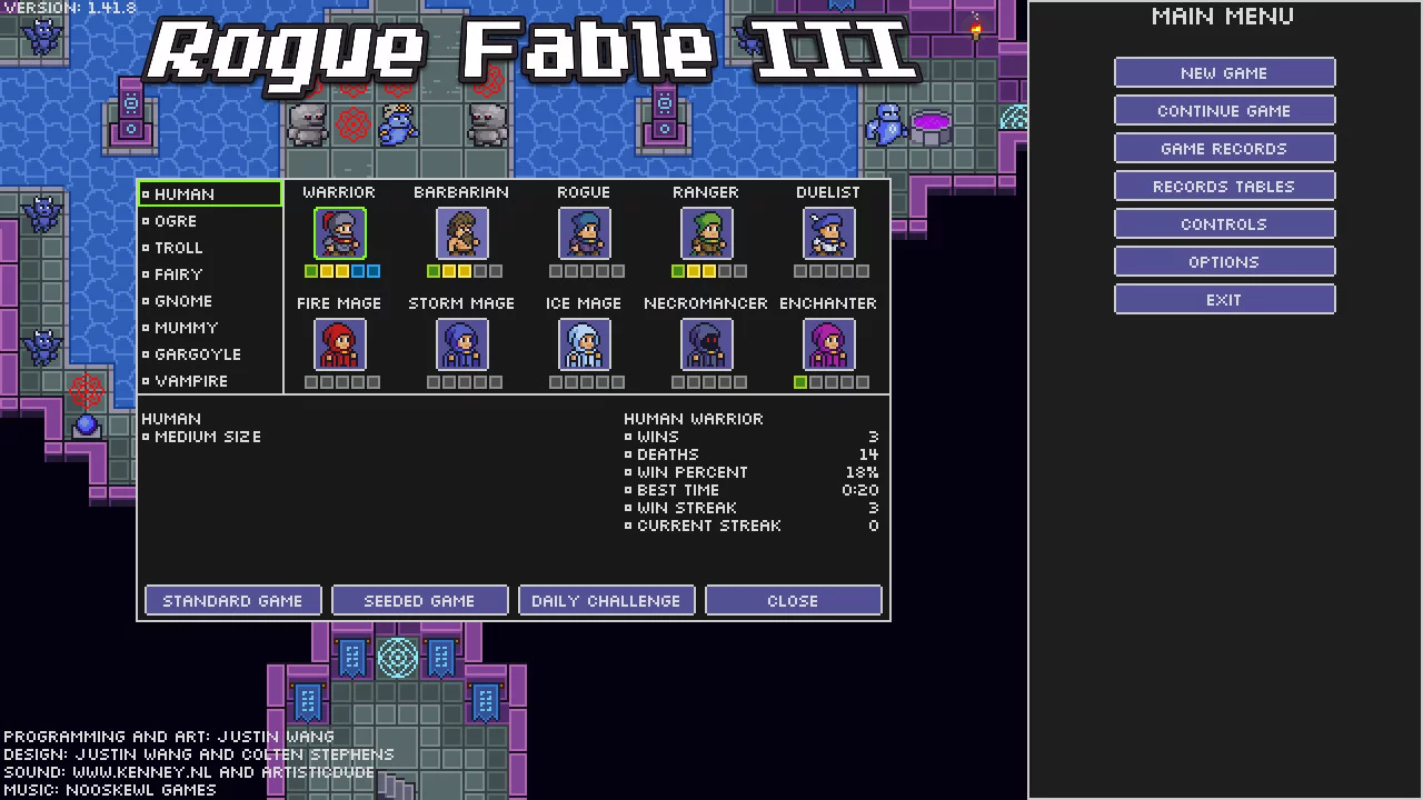 Изображение игры: Rogue Fable III