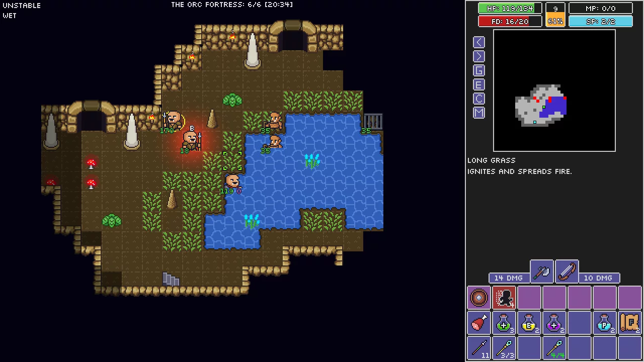 Изображение игры: Rogue Fable III