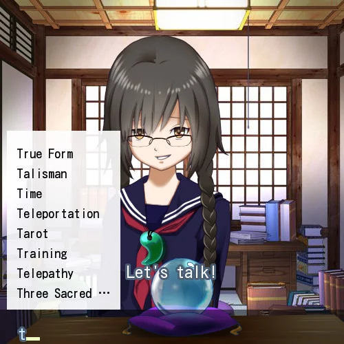 Изображение игры: Talk to Yuno