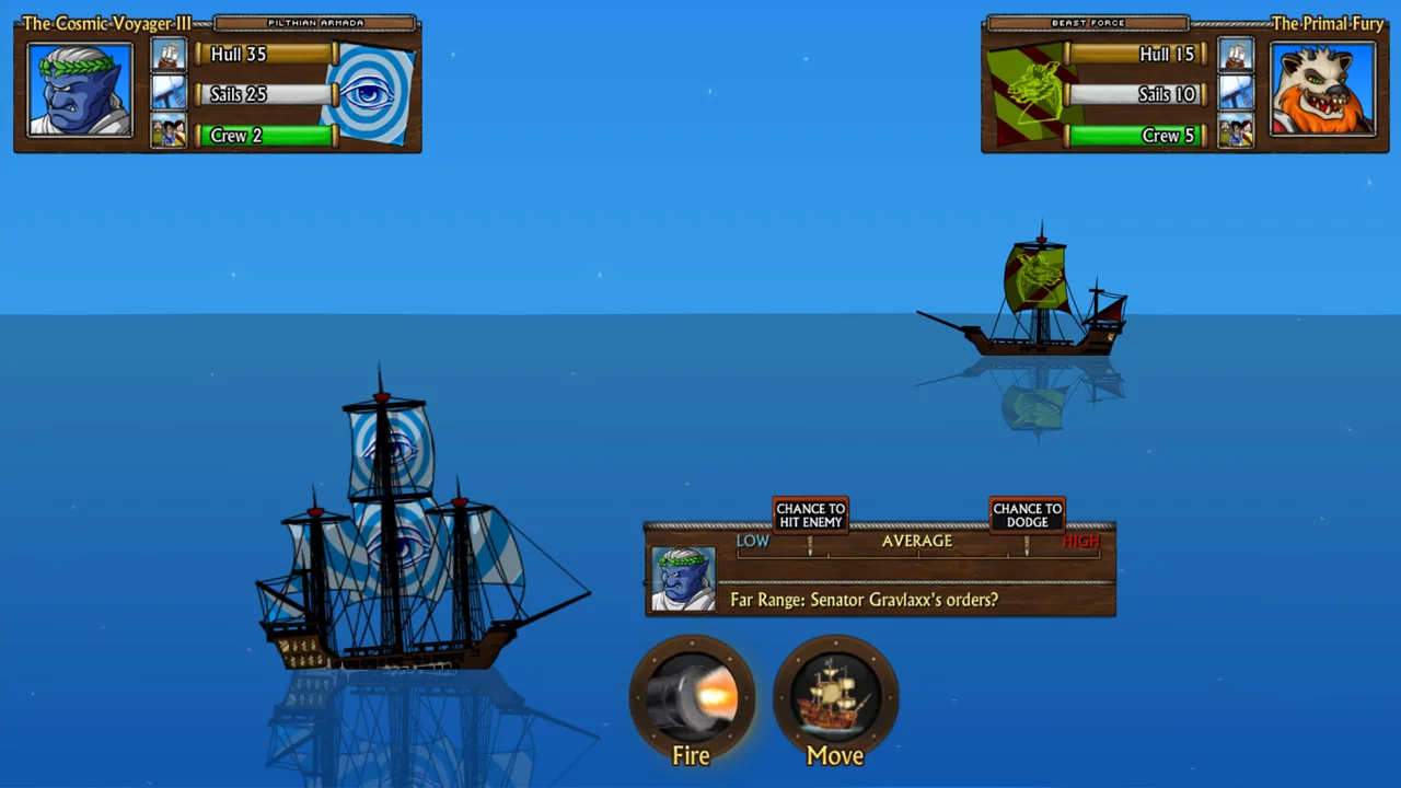 Изображение игры: Swords and Sandals Pirates