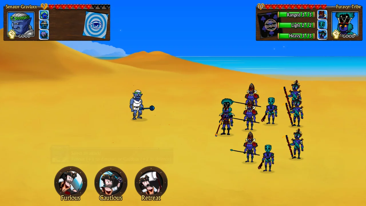 Изображение игры: Swords and Sandals Pirates