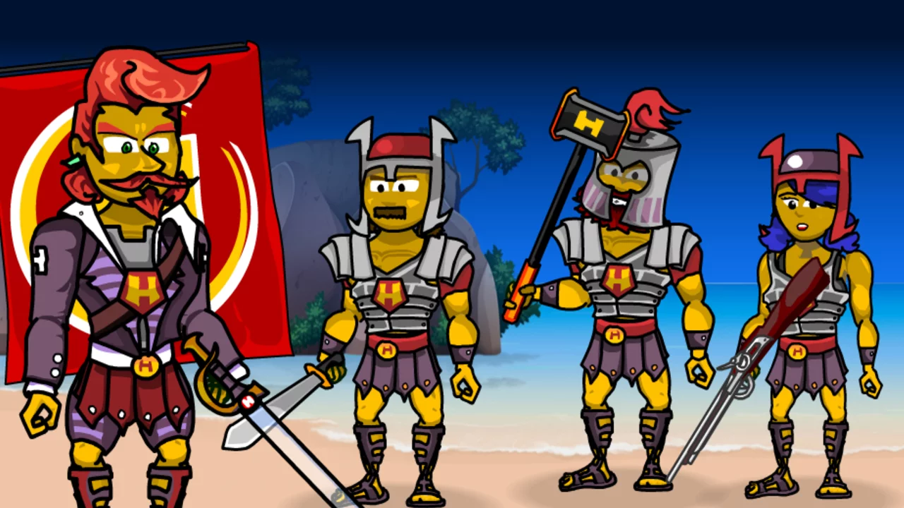 Изображение игры: Swords and Sandals Pirates