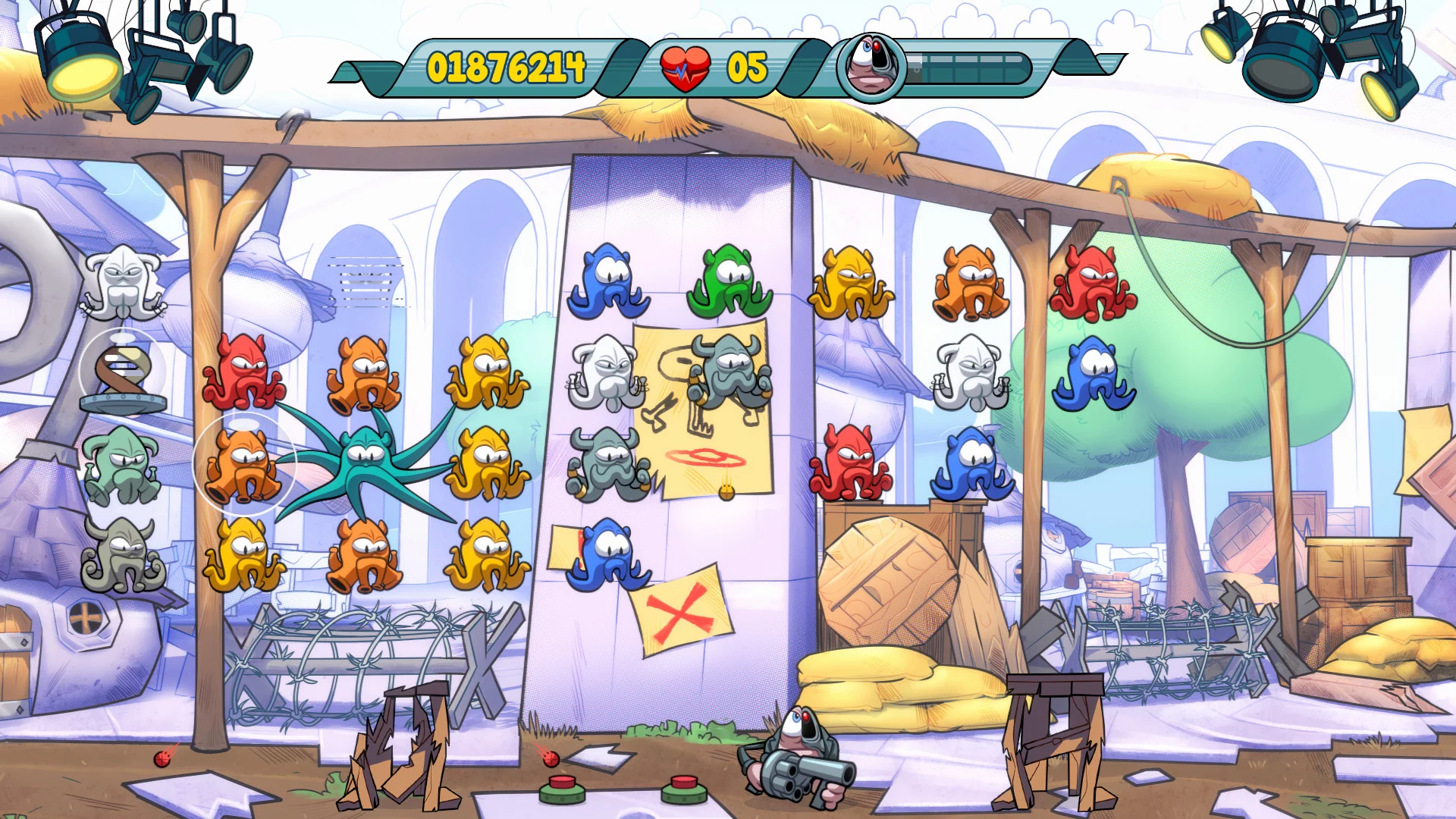 Изображение игры: Doughlings: Invasion
