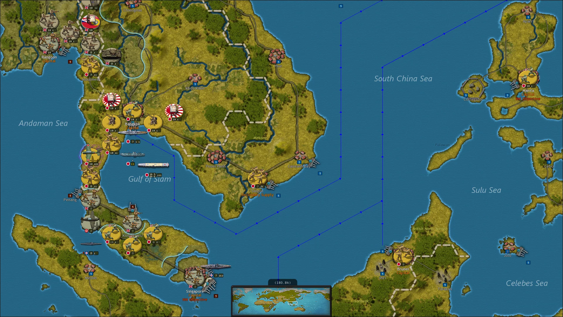 Изображение игры: Strategic Command WWII: World at War