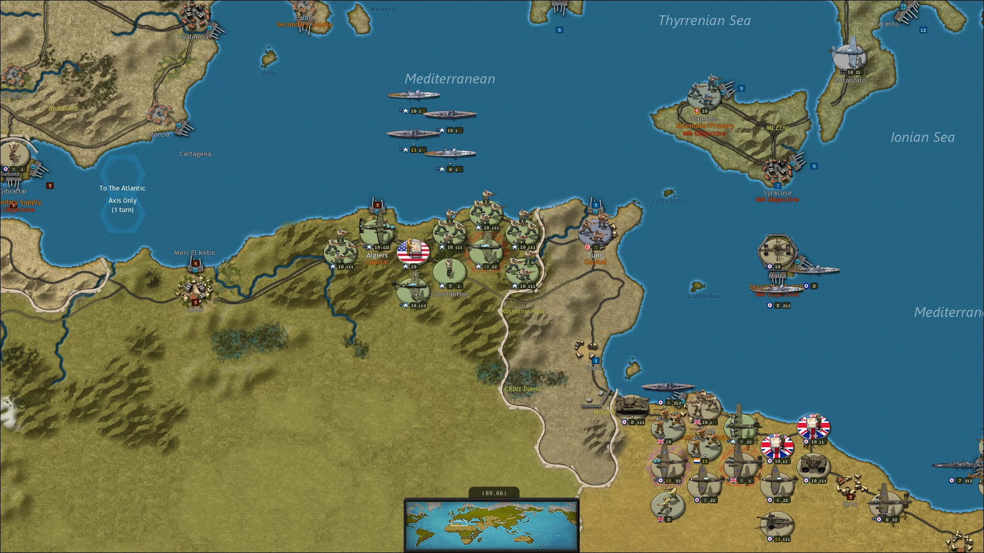 Изображение игры: Strategic Command WWII: World at War
