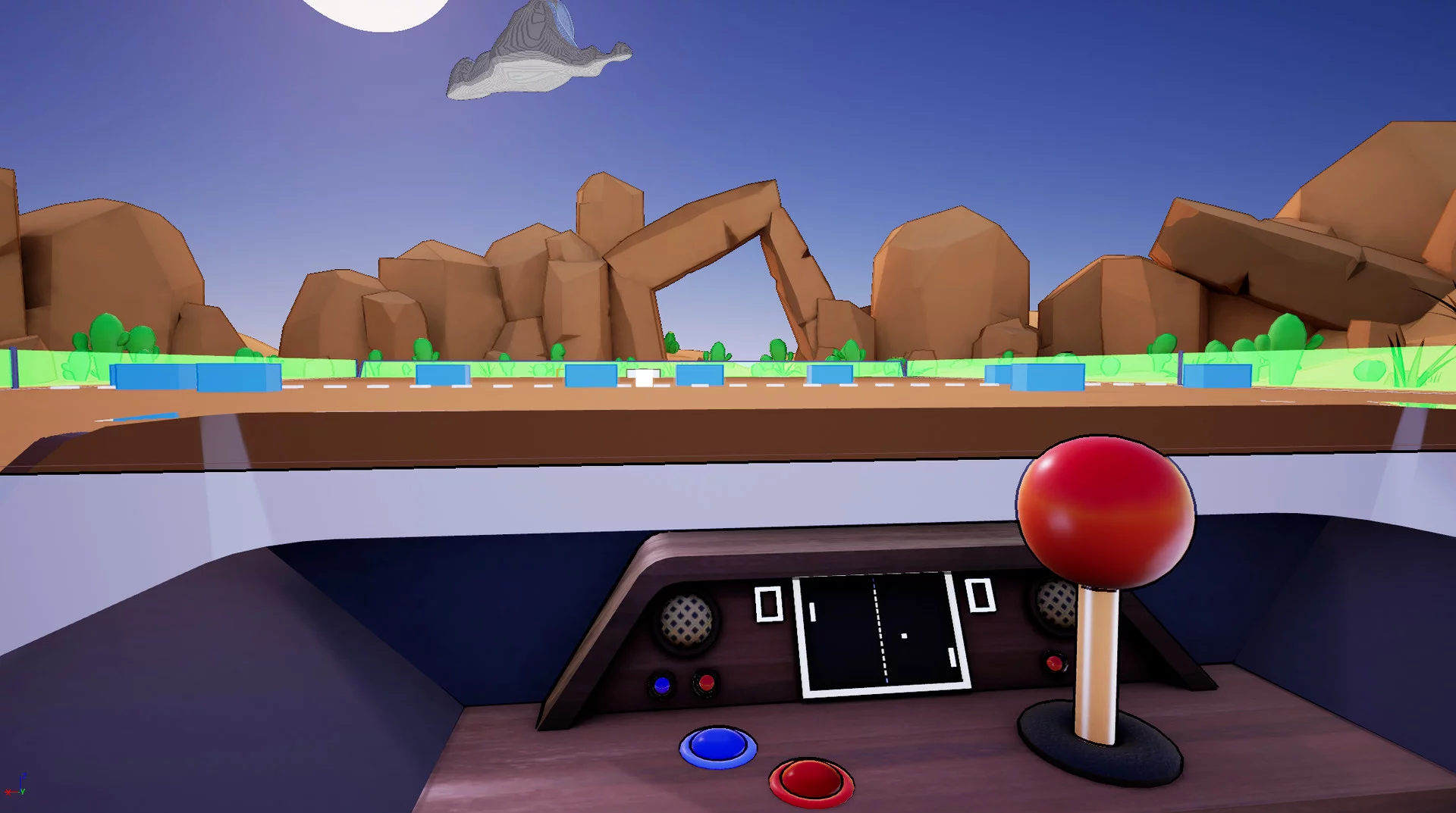 Изображение игры: XONG VR