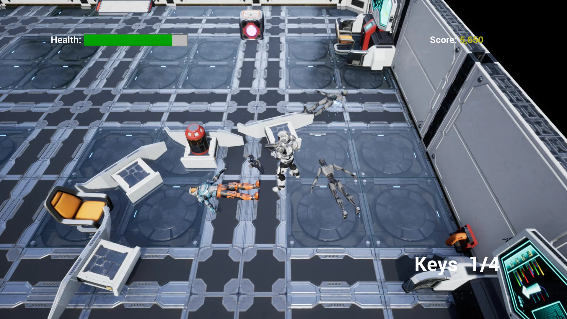 Изображение игры: Assault on Hyperion Base