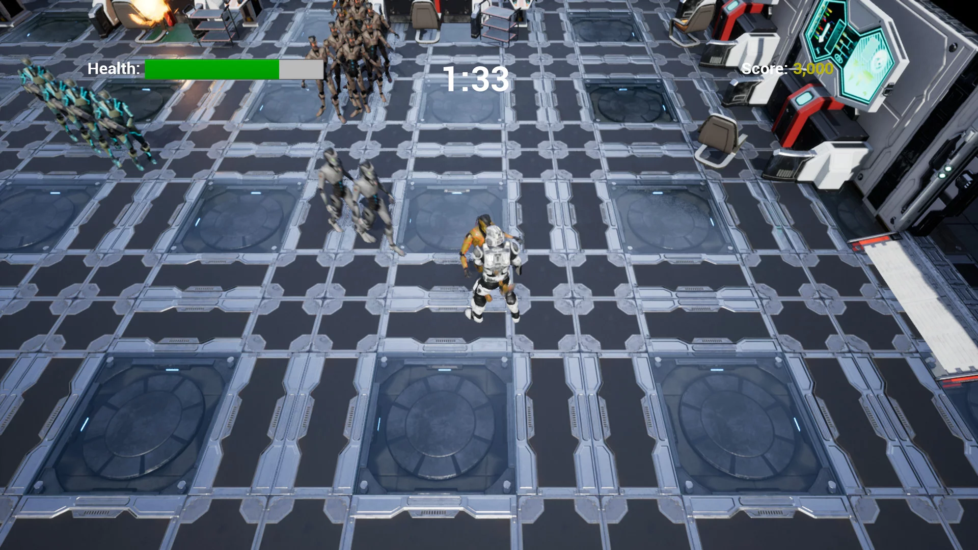 Изображение игры: Assault on Hyperion Base