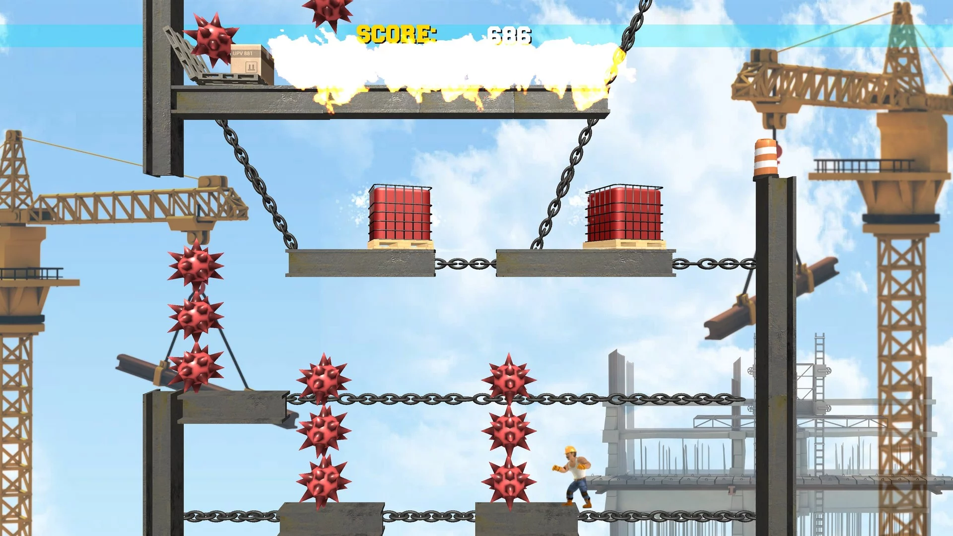 Изображение игры: The Sky Climber